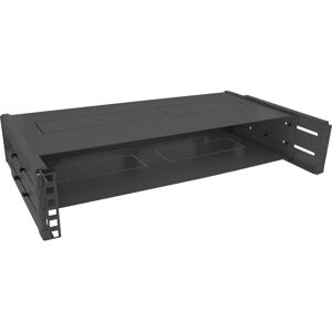InLine 19102B Wall Mounted Rack Cabinet - 2U Black InLine 19102B Wall Mounted Rack Cabinet - 2U Black