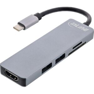 InLine 33271I USB-Hub mit HDMI & Kartenleser InLine 33271I USB-Hub mit HDMI & Kartenleser