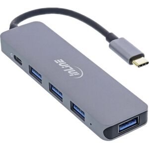 InLine 33271L USB-C Hub - 5 Port, Szürke - USB 2.0 & 3.2, 87W InLine 33271L USB-C Hub - 5 Port, Szürke - USB 2.0 & 3.2, 87W