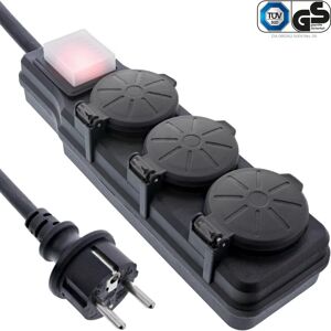 Inline 16493Q Überspannungsschutz - Außen, 3 Steckdosen, 10m Inline 16493Q Überspannungsschutz - Außen, 3 Steckdosen, 10m