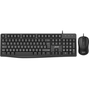 InLine 55367A Tastatur-Maus Set - Schwarz - QWERTZ InLine 55367A Tastatur-Maus Set - Schwarz - QWERTZ