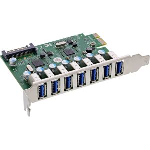 Scheda di interfaccia InLine 76661L - PCIe, SATA, 7 Porte Scheda di interfaccia InLine 76661L - PCIe, SATA, 7 Porte