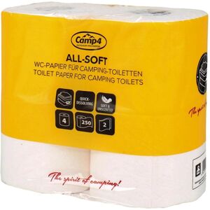 Camp4 Toalettpapir - 2/4 pk - 4 stk - Toalettpapir Camp4 Toalettpapir - 2/4 pk - 4 stk - Toalettpapir