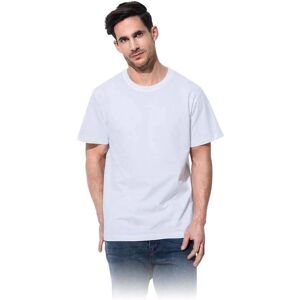Stedman Hvid Model ST2100 Komfort T-Shirt - T-Shirt Stedman Hvid Model ST2100 Komfort T-Shirt - T-Shirt
