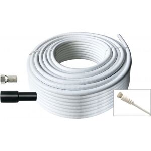 Sky Vision K1196 coaxkabel - 10 m - Wit Sky Vision K1196 coaxkabel - 10 m - Wit