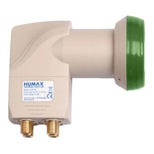 Humax Green Power Quad-LNB - LNB satellite écologique pour 4 - Publicité Humax Green Power Quad-LNB - LNB satellite écologique pour 4 - Publicité