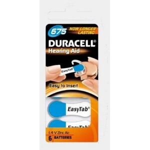 Duracell EasyTab 675 bleu (6 pièces) - Publicité Duracell EasyTab 675 bleu (6 pièces) - Publicité