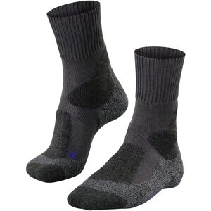 Falke TK1 Adventure Cool Hiking Socks - Black/Grey - Breathable, Vegan, Quick-Drying Falke TK1 Adventure Cool Hiking Socks - Black/Grey - Breathable, Vegan, Quick-Drying