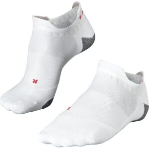 Falke White RU5 Running No Show Socks - Sporty, Lightweight, Breathable Falke White RU5 Running No Show Socks - Sporty, Lightweight, Breathable