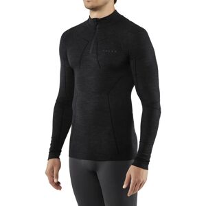 Falke Wool-Tech Zip Shirt S - Men - Black - Shirt Falke Wool-Tech Zip Shirt S - Men - Black - Shirt