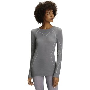 Falke Wool Tech Long Sleeve Shirt - Heather Grey - Long Sleeve Shirt Falke Wool Tech Long Sleeve Shirt - Heather Grey - Long Sleeve Shirt
