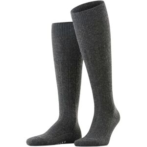 Falke Lhasa Rib Knee High Socks - Anthracite Mel Grey Falke Lhasa Rib Knee High Socks - Anthracite Mel Grey
