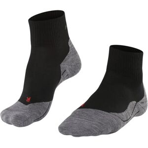 Falke TK5 Woolmix Hiking Socks - Lightweight, Merino, Black & Grey Falke TK5 Woolmix Hiking Socks - Lightweight, Merino, Black & Grey
