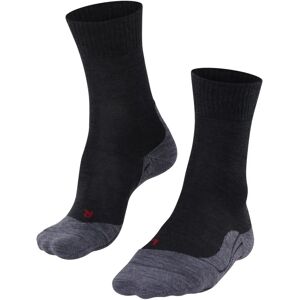 Falke Merk Trekking 5 Sokken - Asphalt Grijs Melange - Lichtgewicht, Ademend Falke Merk Trekking 5 Sokken - Asphalt Grijs Melange - Lichtgewicht, Ademend