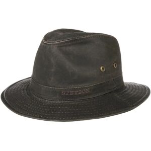 Stetson Bomullsreisehatt - Brun - UV-beskyttelse - Vintage Stil Stetson Bomullsreisehatt - Brun - UV-beskyttelse - Vintage Stil