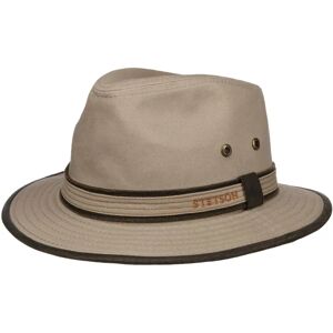 Stetson Beige Bomull UV Solhatt - S Stetson Beige Bomull UV Solhatt - S