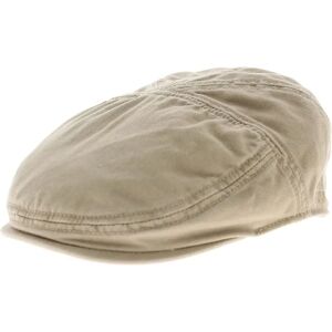 Casquette plate beige Stetson - Protection UV - Publicité Casquette plate beige Stetson - Protection UV - Publicité