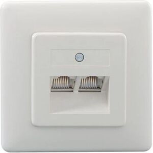 Rutenbeck Modèle 13411205 - Prise RJ-45, Blanc - Prise encastrée - Publicité Rutenbeck Modèle 13411205 - Prise RJ-45, Blanc - Prise encastrée - Publicité