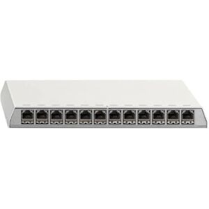 Rutenbeck Weiß 12-Port CAT6A Abschirmtes Patchpanel Rutenbeck Weiß 12-Port CAT6A Abschirmtes Patchpanel
