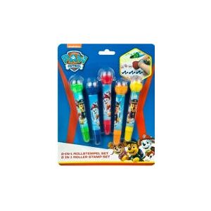 Set de marqueurs et tampons PAW Patrol - Publicité Set de marqueurs et tampons PAW Patrol - Publicité
