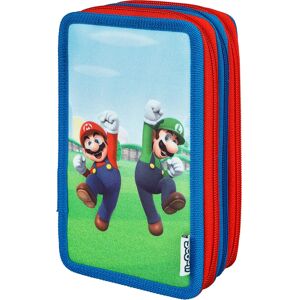 Scooli Vielkleurig Super Mario Drie-laags Etui - Schrijfwaren Scooli Vielkleurig Super Mario Drie-laags Etui - Schrijfwaren
