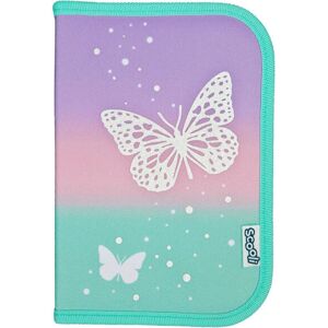 Scooli BUFI0445 Pencil Case - Soft, Aqua, Pink, Purple - Pencil Case Scooli BUFI0445 Pencil Case - Soft, Aqua, Pink, Purple - Pencil Case