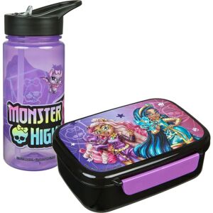 SCOOLI Monster High Lunchbox - Lunchbox, Waterfles, Schoolset SCOOLI Monster High Lunchbox - Lunchbox, Waterfles, Schoolset