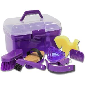 Boîte de toilettage violette Waldhausen - Kit de soins pour enfants - Publicité Boîte de toilettage violette Waldhausen - Kit de soins pour enfants - Publicité