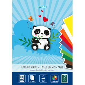 Stylex Kunstpapier - 20 vellen, A4, multicolor Stylex Kunstpapier - 20 vellen, A4, multicolor