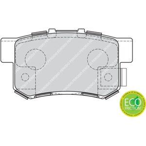 Ferodo FDB1679 Eco Brake Pads Kit - Brake Discs Compatible with Honda: Civic 8, FR-V, CR-V Ferodo FDB1679 Eco Brake Pads Kit - Brake Discs Compatible with Honda: Civic 8, FR-V, CR-V