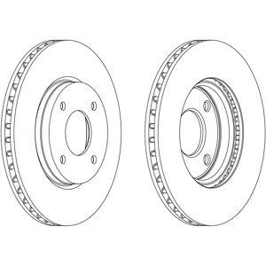 Disque de frein Ferodo Nissan Cube DDF1940 - Ventilé 280mm - Publicité Disque de frein Ferodo Nissan Cube DDF1940 - Ventilé 280mm - Publicité