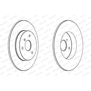 Ferodo Jarrulevy Smart - 3 reiät, 9mm paksuus, 280mm halkaisija - Jarruosat Ferodo Jarrulevy Smart - 3 reiät, 9mm paksuus, 280mm halkaisija - Jarruosat