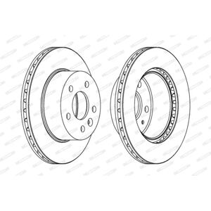 Ferodo Ilmanvaihtolaitejarrulevy - Mercedes-Benz Vito/Classe V - 22mm Ferodo Ilmanvaihtolaitejarrulevy - Mercedes-Benz Vito/Classe V - 22mm