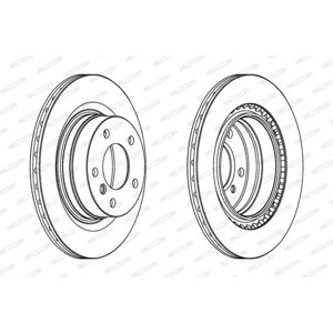 FERODO BMW Jarrulevy - Venttiilinen 20mm - E90, F20, F31, E87, E92, F32, F82, F34, F21, F23, E93, F30, F80 - jarrulevy FERODO BMW Jarrulevy - Venttiilinen 20mm - E90, F20, F31, E87, E92, F32, F82, F34, F21, F23, E93, F30, F80 - jarrulevy