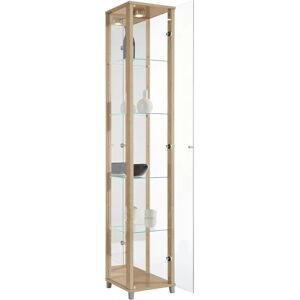 FIF MÖBEL OPTIMA Eiche-Sägerau Vitrine FIF MÖBEL OPTIMA Eiche-Sägerau Vitrine