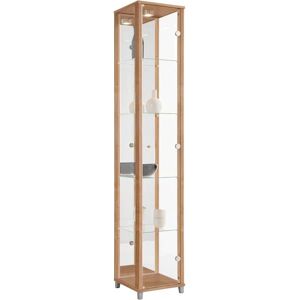 FIF MÖBEL Optima Braun Glasvitrine - Vitrine FIF MÖBEL Optima Braun Glasvitrine - Vitrine