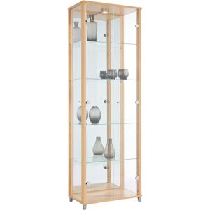 FIF MÖBEL OPTIMA Vitrine - Glas, Holz, Verstellbare Regale FIF MÖBEL OPTIMA Vitrine - Glas, Holz, Verstellbare Regale