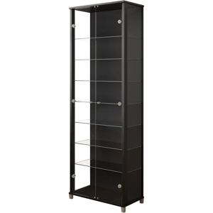 FIF MÖBEL Optima - 2 Glasvitrinen - Schwarz FIF MÖBEL Optima - 2 Glasvitrinen - Schwarz