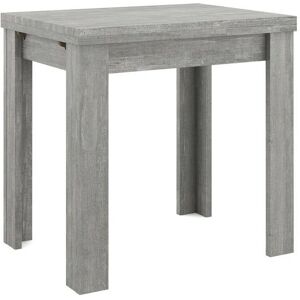 MÄUSBACHER Monti - Ausziehbarer Esstisch - Grau (Betonoptik) - 80x60cm MÄUSBACHER Monti - Ausziehbarer Esstisch - Grau (Betonoptik) - 80x60cm