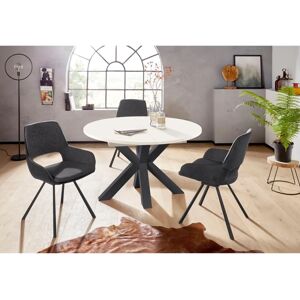 MÄUSBACHER Esstisch 130cm x 78cm x 130cm Weiß - Ausziehbar MÄUSBACHER Esstisch 130cm x 78cm x 130cm Weiß - Ausziehbar