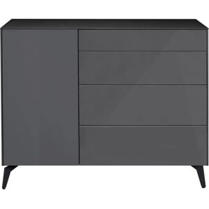 MÄUSBACHER Imola TopSELLER Sideboard in Anthrazit matt mit Glas MÄUSBACHER Imola TopSELLER Sideboard in Anthrazit matt mit Glas
