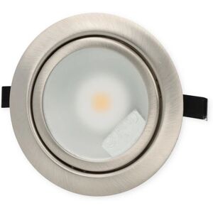 Nobile N 5020 Nickel-Brossé - Plafonnier LED - 3,3W - 190lm - Blanc Chaud - Publicité Nobile N 5020 Nickel-Brossé - Plafonnier LED - 3,3W - 190lm - Blanc Chaud - Publicité