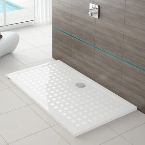 Receveur de douche minéral Hoesch Muna - Rectangulaire, 1000x750x30mm - Publicité Receveur de douche minéral Hoesch Muna - Rectangulaire, 1000x750x30mm - Publicité