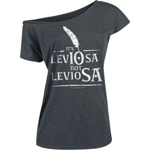 Harry Potter Leviosa - Lyhythihainen T-paita - Tummanharmaa melange - Tuotetyyppi Harry Potter Leviosa - Lyhythihainen T-paita - Tummanharmaa melange - Tuotetyyppi
