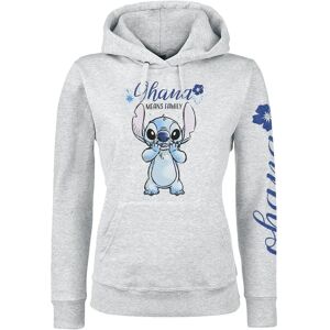 Lilo & Stitch - Ohana Grauer Hoodie - Sweatshirt Lilo & Stitch - Ohana Grauer Hoodie - Sweatshirt