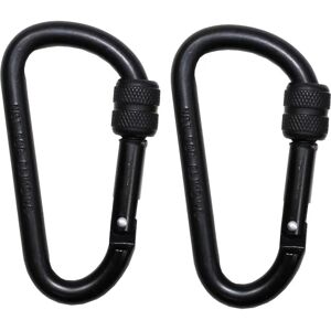 MFH Military & Adventure Karabiner - Sicheres Schraubverschluss - 8mm x 80mm - 2er Set MFH Military & Adventure Karabiner - Sicheres Schraubverschluss - 8mm x 80mm - 2er Set