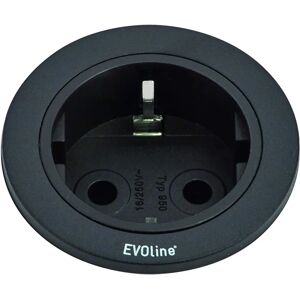 Prise électrique EVOline 159280000900 - Sécurité VDE, câble 3m Prise électrique EVOline 159280000900 - Sécurité VDE, câble 3m