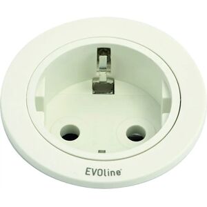 Evoline - 159280004300 Multiprise encastrée Blanc - Prise multiple - Publicité Evoline - 159280004300 Multiprise encastrée Blanc - Prise multiple - Publicité