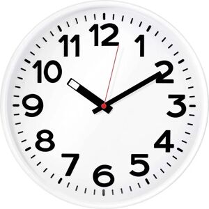 EuroTime 82321 Wanduhr - Quarz, 40cm, Weiß EuroTime 82321 Wanduhr - Quarz, 40cm, Weiß