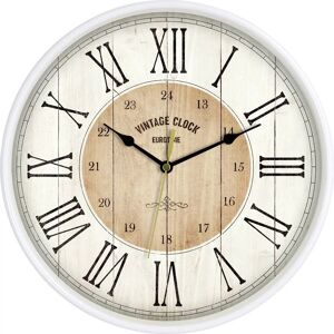 EuroTime 81748-07 Wanduhr - Quarz - 30.5 cm - Weiß EuroTime 81748-07 Wanduhr - Quarz - 30.5 cm - Weiß